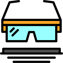 Safety goggles icon