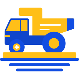 Dump truck icon