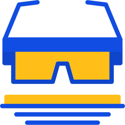 Safety goggles icon