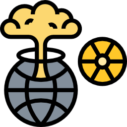 bombe nucléaire Icône