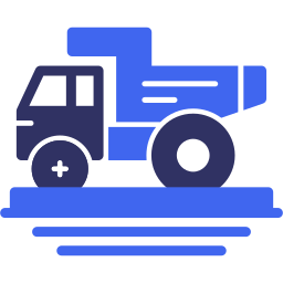 Dump truck icon