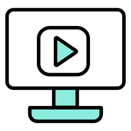 editor de video icono