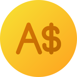 dólar australiano icono