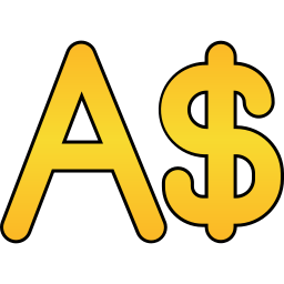 Australian dollar icon