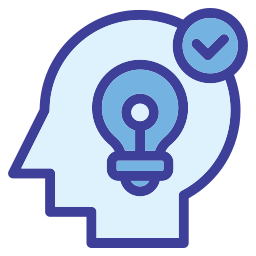 Creative thinking icon