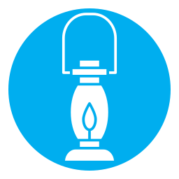 Fire lamp icon