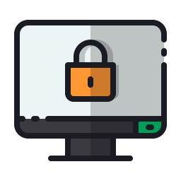 sicurezza del computer icona