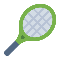 Tennis racket icon