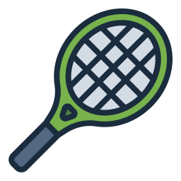 racchetta da tennis icona