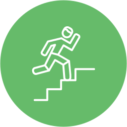 階段を上る icon