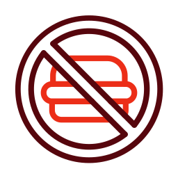 No junk food icon