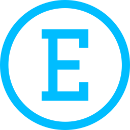 Letter e icon