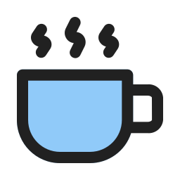 taza de café icono
