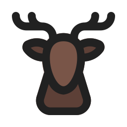 cerf Icône