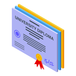 diploma icona