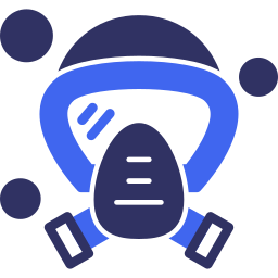 Safety mask icon