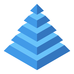 pirámide icono