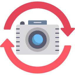 カメラを切り替える icon
