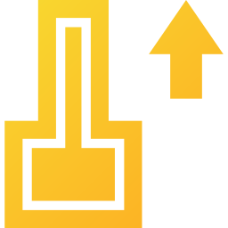 hohe temperatur icon