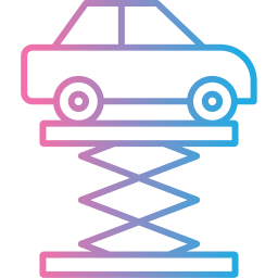 Car lift icon