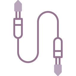Auxiliary cable icon