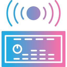 systeme audio Icône