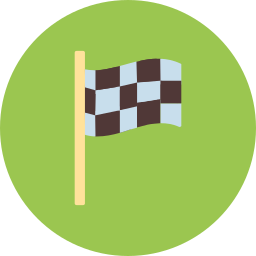 race vlag icoon