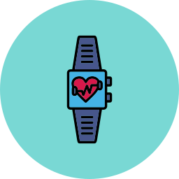 Fitness watch icon