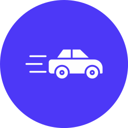 Car speed icon