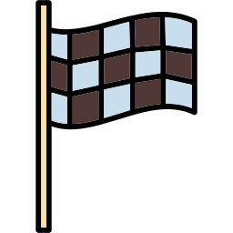 Гоночный флаг иконка