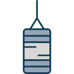 Punching bag icon