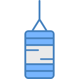 Punching bag icon