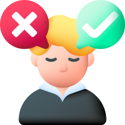 Decision making icon