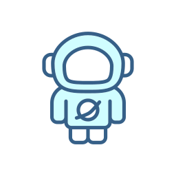 astronaut icoon