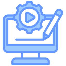 edición de video icono