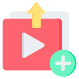 Video posting icon