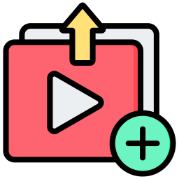 Video posting icon