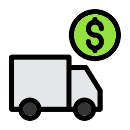 Shipping fee icon
