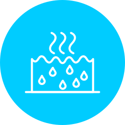 Hot water icon