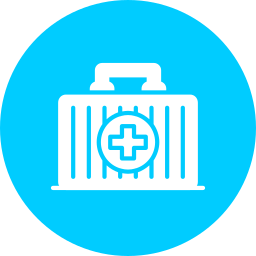 First aid kit icon