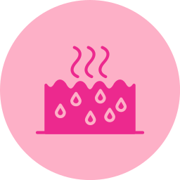 Hot water icon