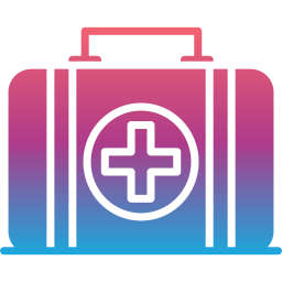 First aid kit icon