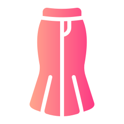 Long skirt icon