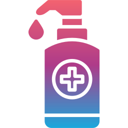 Hand sanitizer icon