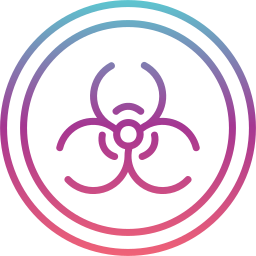 Biological hazard icon