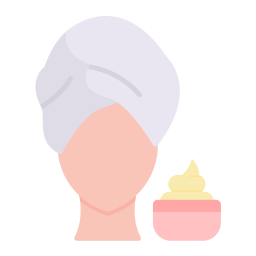 Hair mask icon