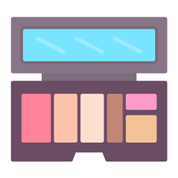 palette de maquillage Icône