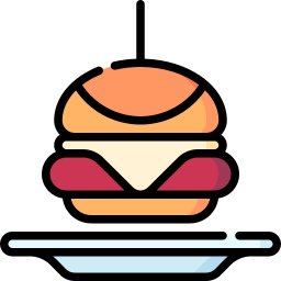 mini hambúrguer Ícone