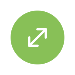 Diagonal arrows icon