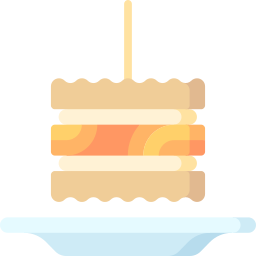 sándwich de dedo icono